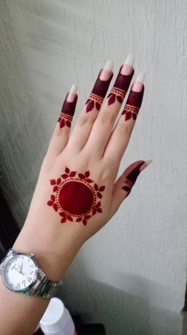 Pakistani Tikki Mehndi Design : 10 Beautiful Mehndi Design