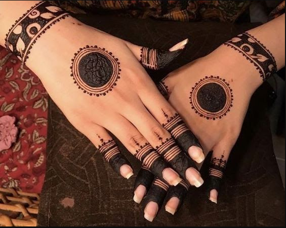 Pakistani Tikki Mehndi Design : 10 Beautiful Mehndi Design