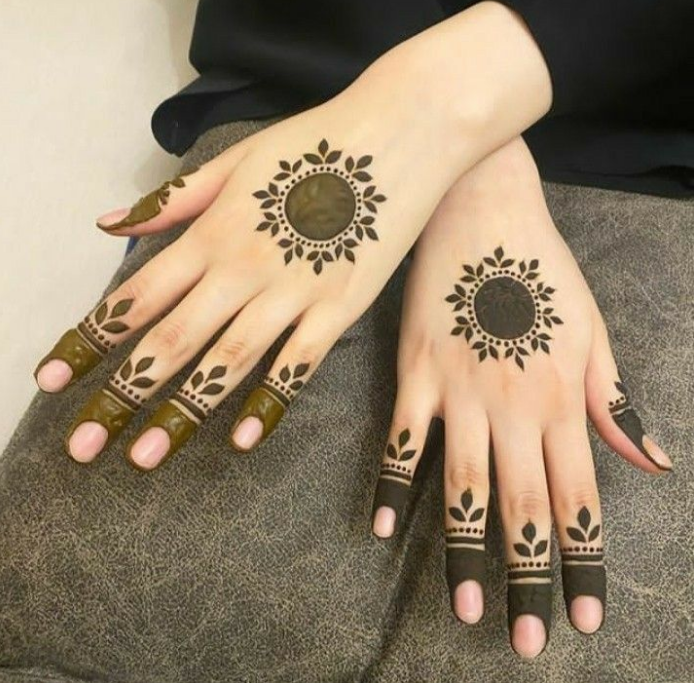 Pakistani Tikki Mehndi Design : 10 Beautiful Mehndi Design