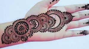 front hand mehndi