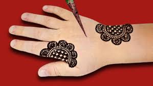 easy mehndi design