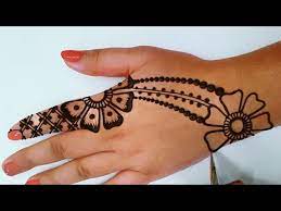 easy mehndi design