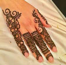 easy mehndi design