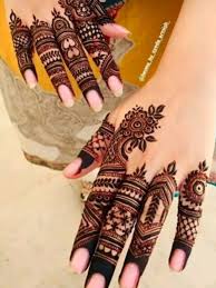 finger mehndi