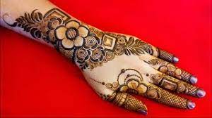 Arabic mehndi plan