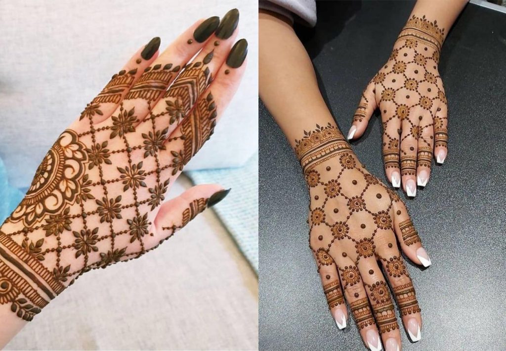 Arabic mehndi plan