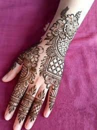 Arabic mehndi plan
