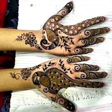 Arabic mehndi plan