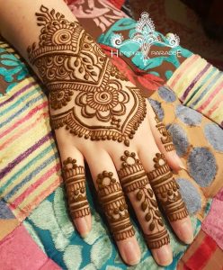 plan of mehndi