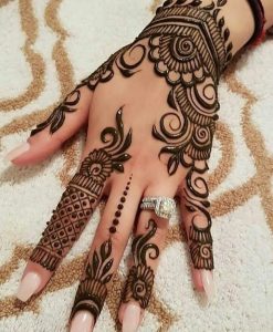 plan of mehndi 