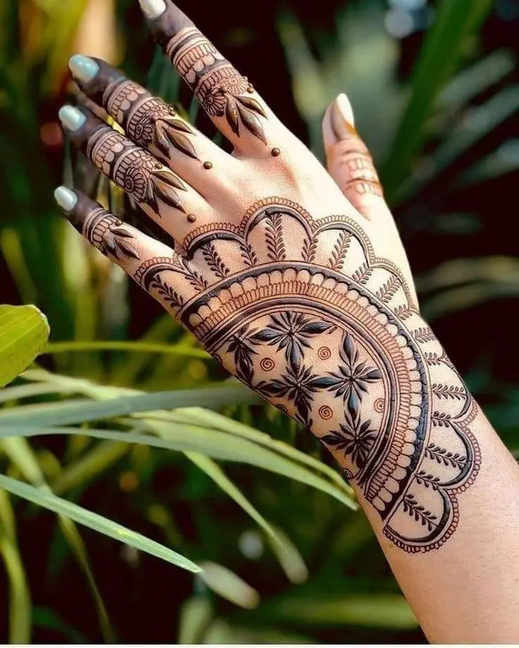 Arabic henna plans