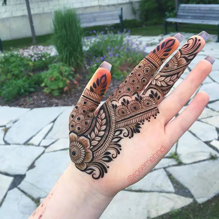 Arabic henna plans