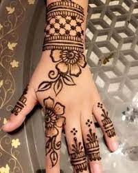 finger mehndi