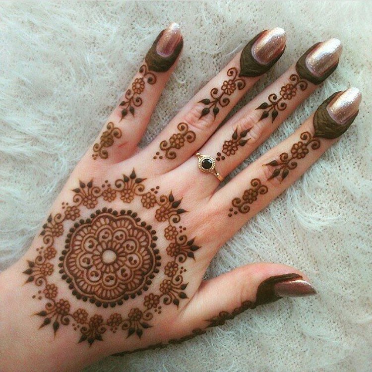 Arabic henna plans