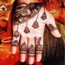 finger mehndi