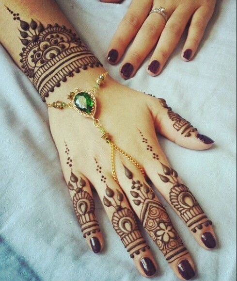 Arabic henna plans