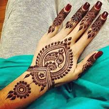 finger mehndi
