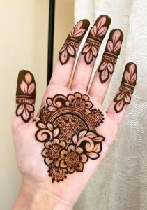 tikki style mehndi