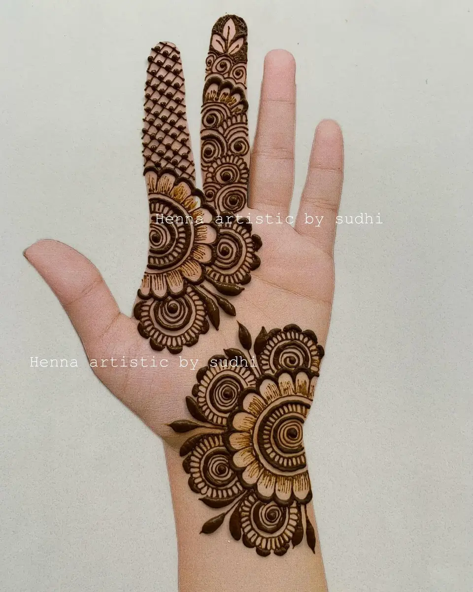 Arabic henna plans
