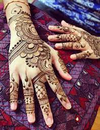 back hand henna design