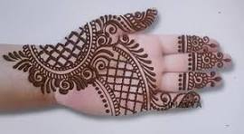 royal back hand mehndi