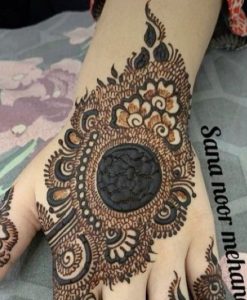tikki style mehndi