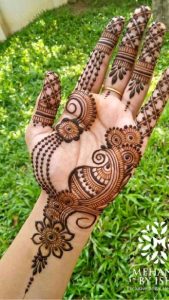 bridal henna plans