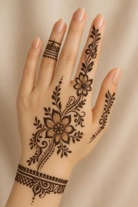 finger mehndi