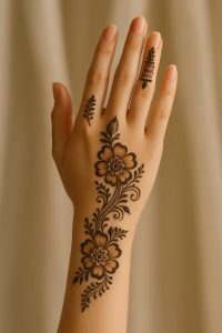 finger mehndi
