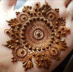 tikki style mehndi