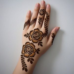 finger mehndi