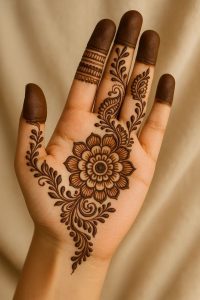 finger mehndi
