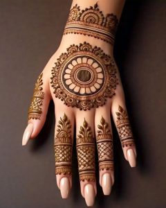 Tikki Style Mehndi
