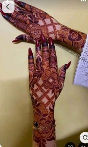 bridal henna plans