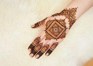 tikki style mehndi