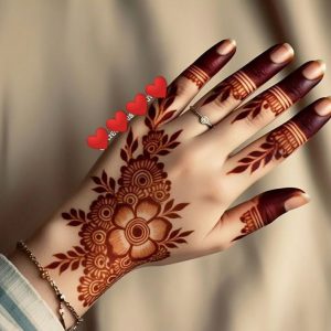finger mehndi