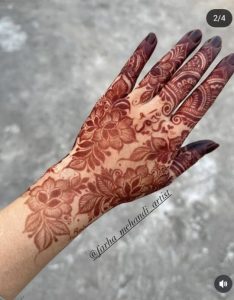 bridal henna plans