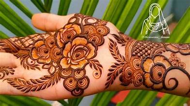 Arabic henna plans