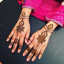 Simple Small Mehndi Designs
