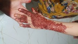 simple mehndi plans