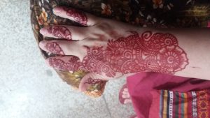 simple mehndi plans