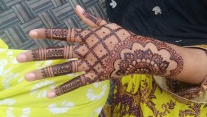 simple mehndi plans