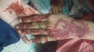 simple mehndi plans