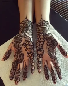 simple henna plans