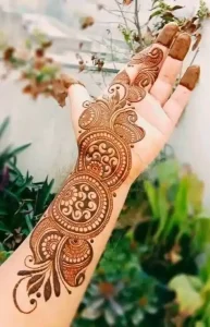 simple henna plans