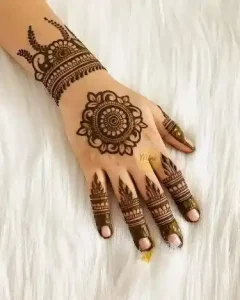 simple henna plans