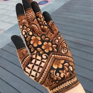simple henna plans