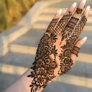 simple henna plans