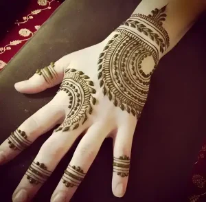 simple henna plans