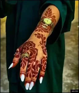 simple mehndi plans